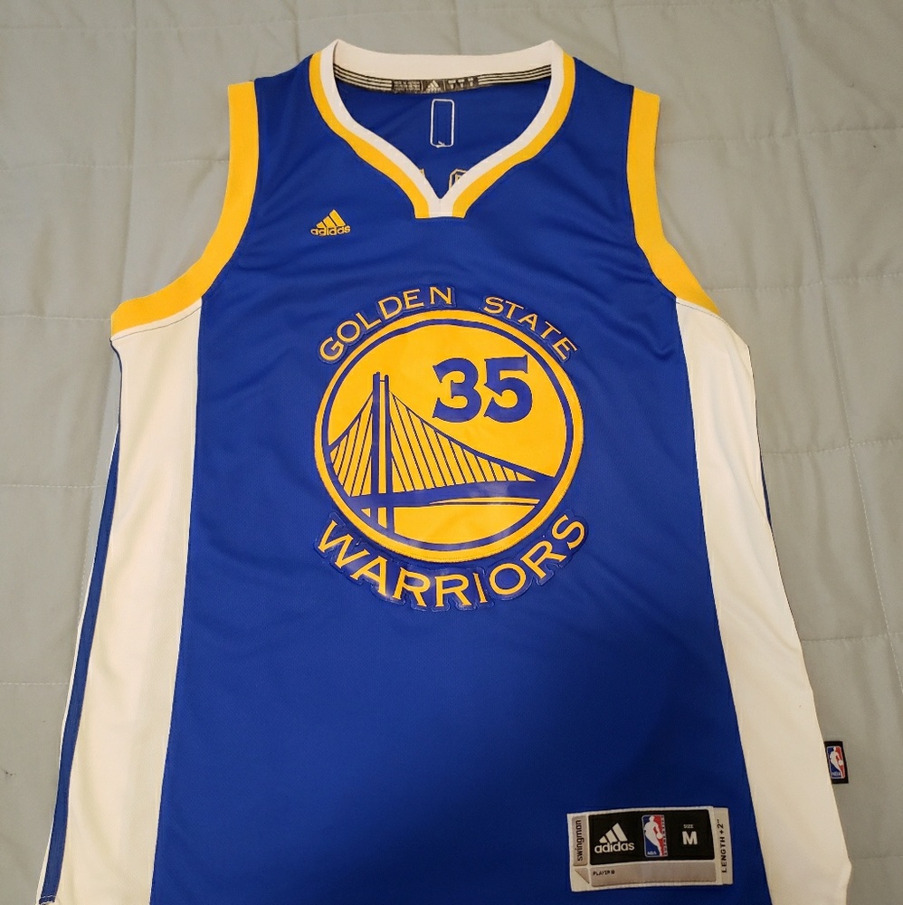 GSW Adidas Golden State Worriors KD Jersey